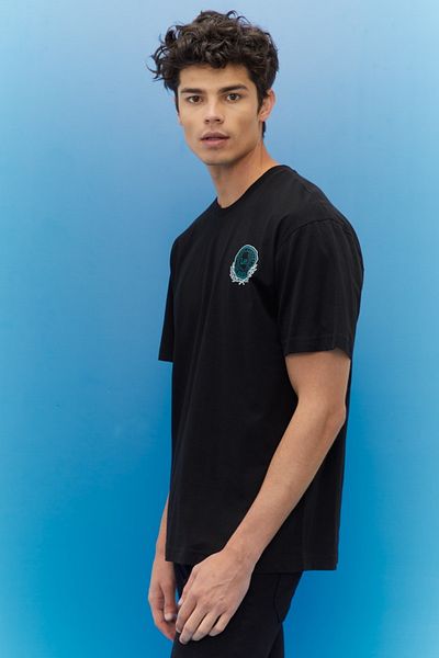 Lee Loose Fit Relaxed Fit 100% Cotton Crew Neck T-Shirt