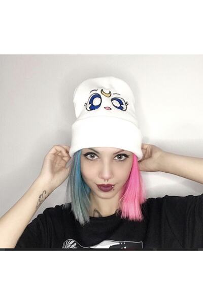Köstebek قبعة أنيمي بحار القمر الأبيض