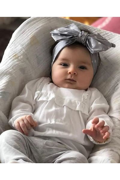 pempem bandana Baby Girl Large Bow Bandana