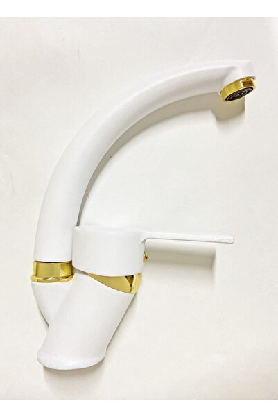 Fulcie المحرك الأبيض الذهب مزيج سوان بالوعة الحمام صنبور صنبور نافورة تصميم م...