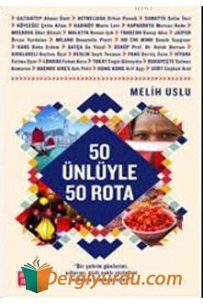Mona Kitap 50 Ünlüyle 50 Rota
