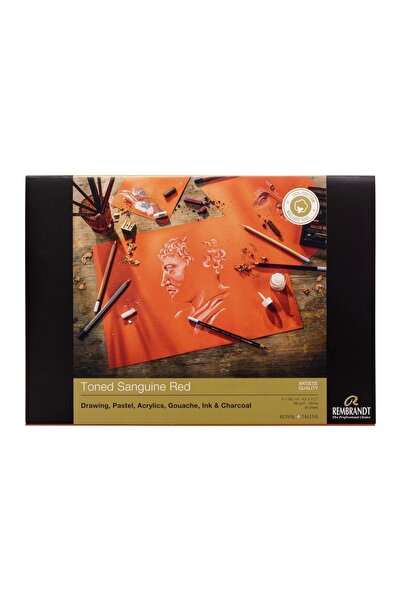 Rembrandt Тонкий папір для малювання Sanguıne A4 - Червоний папір - 50 аркушів
