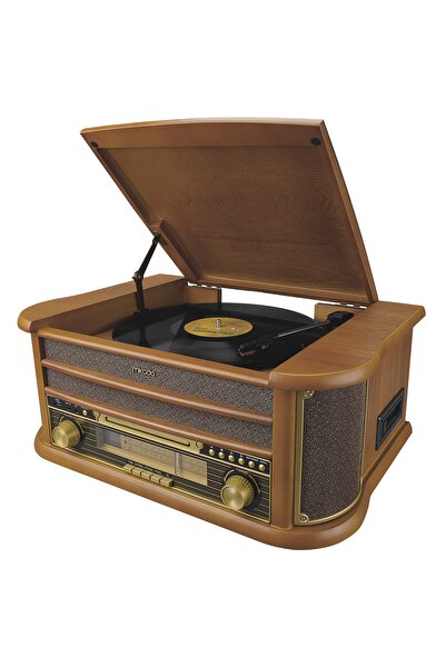 Mikado Nostalgia Mn-p325 Dönence Pikap Ahşap 2x5w Stereo Spk Mp3 Çalar Usb-ra...
