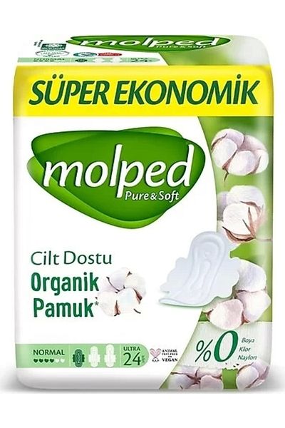 Molped Pure & Soft Super Eco Normal 24Pcs