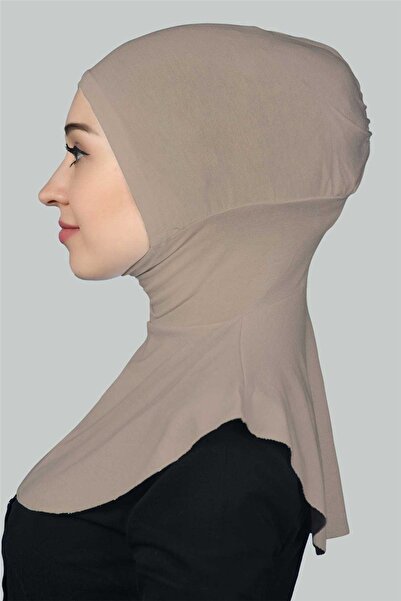 Altobeh Women's Hijab Practical Neck Collar Hijab - Sportsman Bonnet - Light Mink