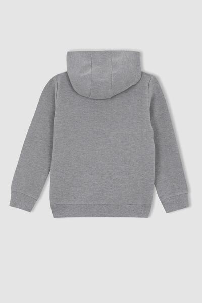 DeFacto Chlapecká mikina s kapucí – uvolněný střih