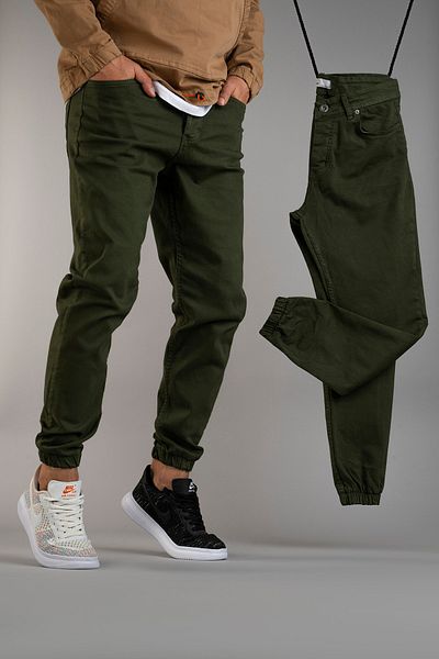 bombe   Slim Fit Ανδρικό Pantalon Slim Fit Khaki