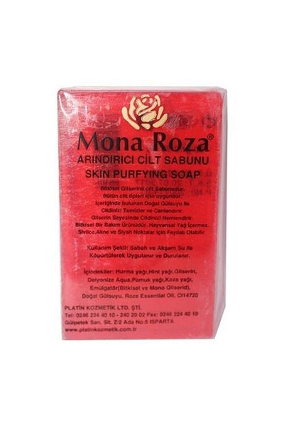 MonaRoza Purifying Rose Extract Skin Soap 75 gr