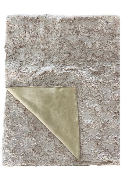 Prizma Extra Soft Single Sofa Shawl - TV, Sofa, Bed Blanket - Cream