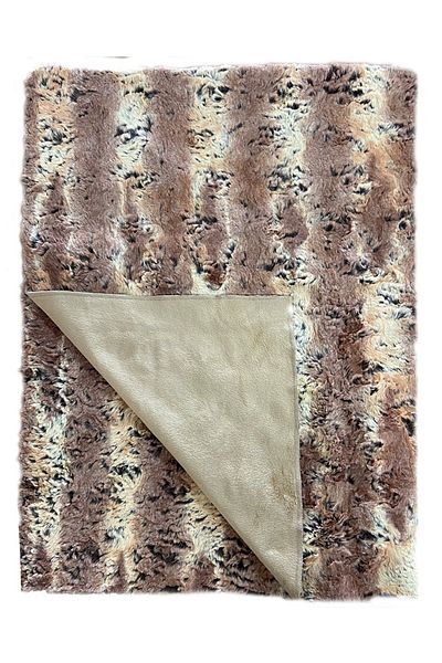 Prizma Extra Soft Single Sofa Shawl - TV, Sofa, Bed Blanket - Tiger