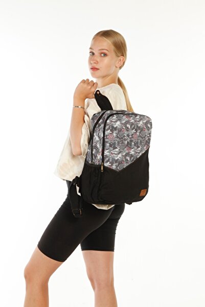Street Bag Orlando Çift Fermuar Sırt Çantası