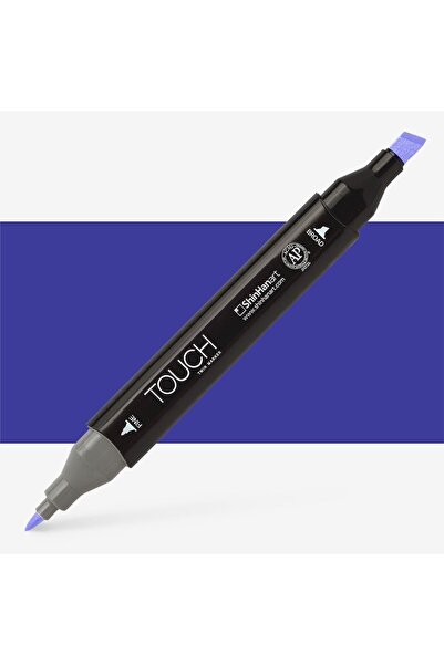 Shinhan Art Touch Twin Marker Pen : Double Ended Marker Pen : Ultramarine : Pb73