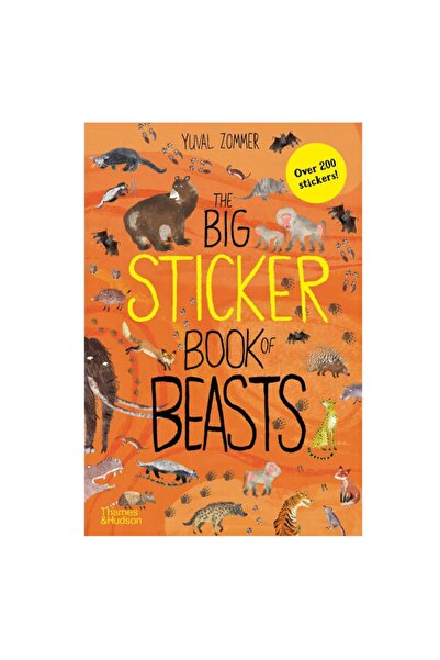 Thames & Hudson كتاب الملصقات الكبير للوحوش تيمز هدسون