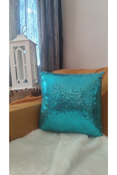 İDİLİNA Payetli Dekoratif Kare Yastık