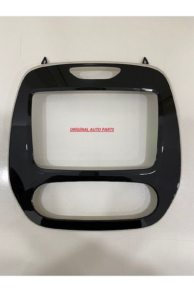 Orjinal Renault Captur Radio Air Conditioner Frame Pianoblack Cream Color Manual682703896r-682709950r