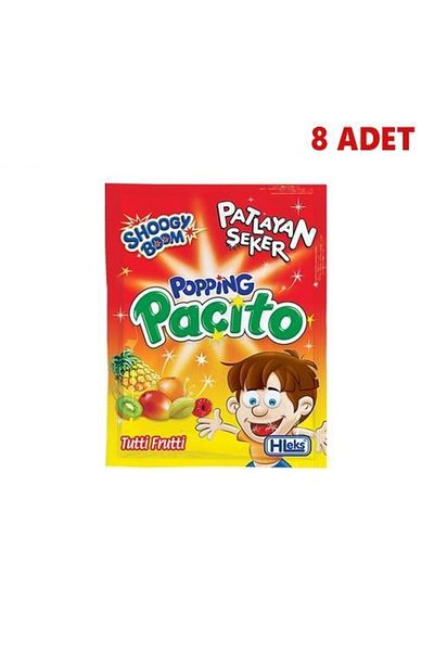 Hleks Popios Pat Layan - Candy Tutti Frutti 8 Pieces