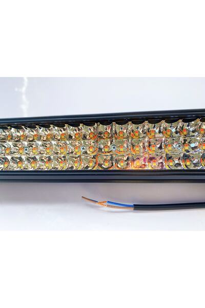 Kemaloto Off Road Tepe Lambası Beyaz Sarı Led 8 Fonksiyonlu Led Bar 105 cm