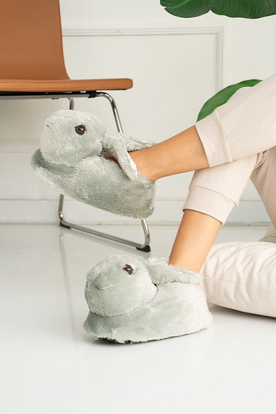 Mrt Shoes Λούτρινα Unisex Rabbit Slippers Home Παπούτσια