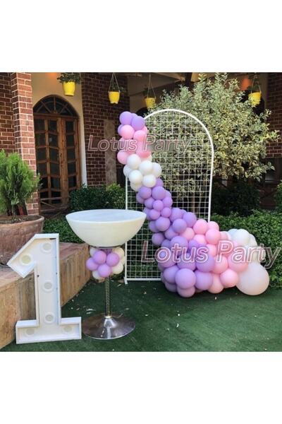 LOTUS PARTY Σετ αλυσίδας με θέμα την ειδική ημέρα 50 τεμαχίων (λιλά - ροζ - λ...