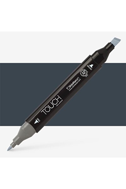Shinhan Art Touch Twin Marker Pen : Double Ended Marker Pen : Blue Gray : Bg9