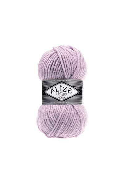 Alize 5 Pack of 505-Collar Lilac Superlana Maxi Hand Knitting Lanyard