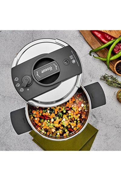 Efekt Aksesuar Amboss Enio Matik 22cm 4lt Düdüklü Tencere