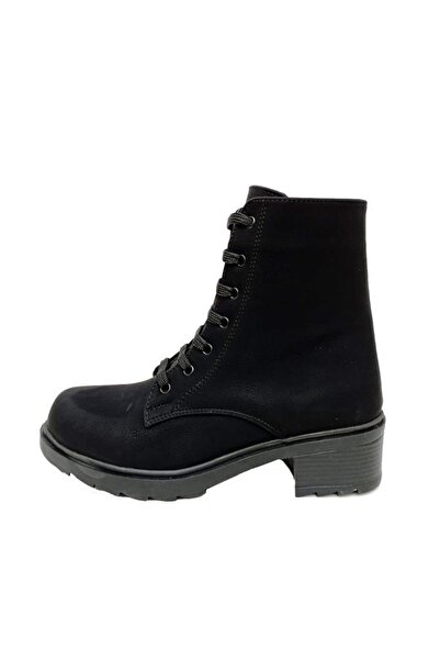 Sedef Sdf 048 Yağlı Deri Trend Fashion Kadın Bot