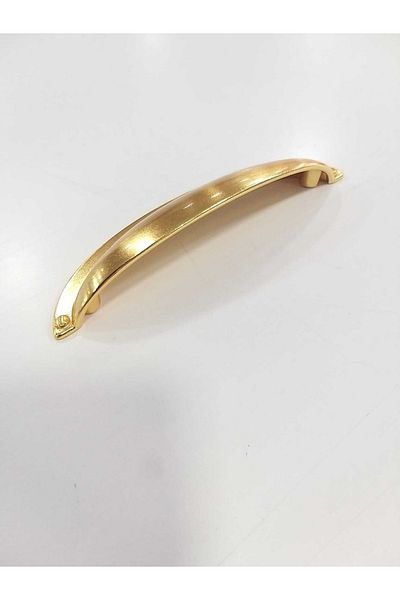 ARON (2 Pieces) Metax Midye Sandal Handle Matte Gold Drawer TV Unite Cover Kitchen Cabinet Handle 96mm