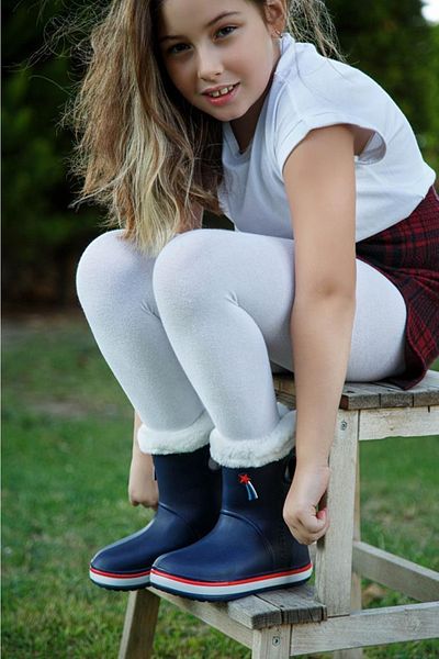 Espardile Navy blue Knee High Boots Styles Prices Trendyol