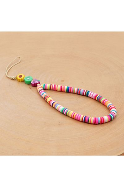 Stoneday Colorful Fimo Tiny Fruit Figured Phone Strap Charm Accessory