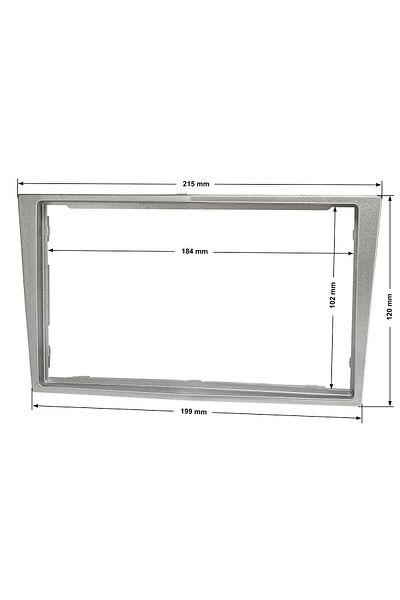 Next Oto Opel Astra H Tape Frame Gray Dauble Corsa D Tape Frame Gray Dauble