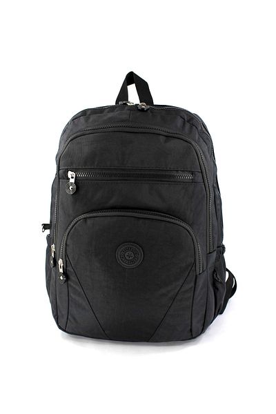 deri,se club Crinkle Waterproof Fabric Large Size Unisex Laptop School Travel Daily Backpack