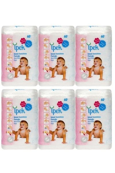 İpek Maxi Baby Cleaning Cotton 60pcs