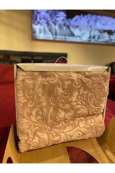 Dinarsu Romance Embos Mink Blanket Autumn Rose 220x240