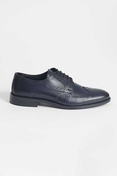 ALTINYILDIZ CLASSICS Ανδρικά Παπούτσια Navy Blue 100% Δερμάτινα Classic