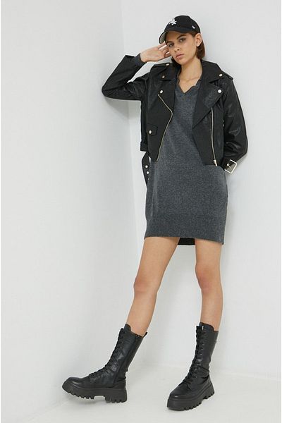 ONLY Дамско кожено яке Onlcamila Faux Leath Biker яке 15265315