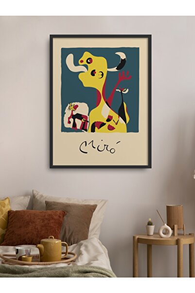 HOMEPACK Pictură unică cu cadru laminat negru Tk/023