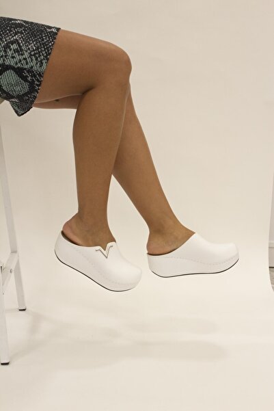 solariz Λευκές Ανατομικές Άνετες Παντόφλες