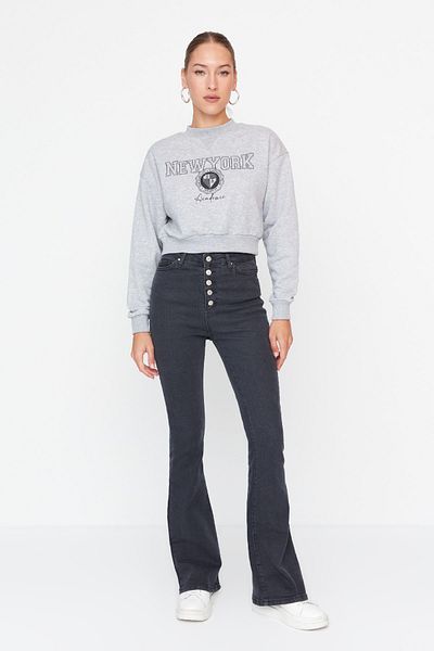 Trendyol Collection Jeans - Schwarz - Bootcut