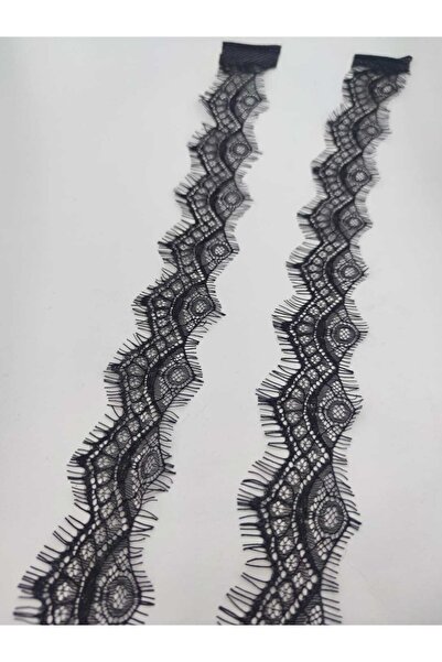 FASHİON DANTEL دانتيل أسود ملتحي بطول 3 أمتار - طول 5.5 سم