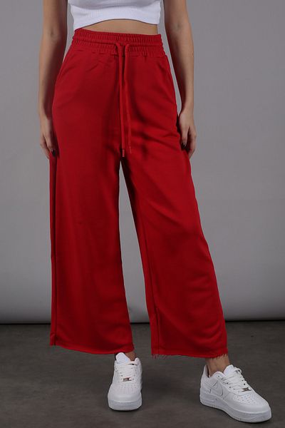 Madmext Roter Damen-Trainingsanzug mit weitem Bein