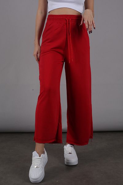 Madmext Roter Damen-Trainingsanzug mit weitem Bein