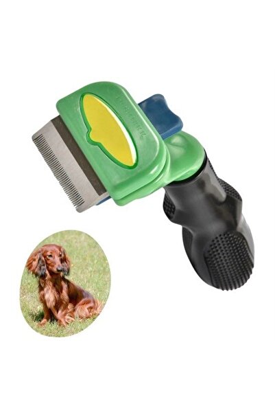 Dolu Kedi Ve Köpekler Için Uzun Tüylü Köpek Tarağı Tüy Toplayıcı Tarak Small