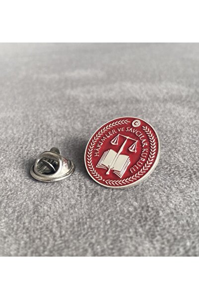 Kuyumcudan Hakim Ve Savcılar Kurulu Yaka Rozeti