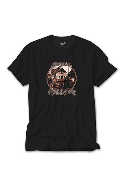 Z zepplin Tricou negru cu album Black Sabbath House