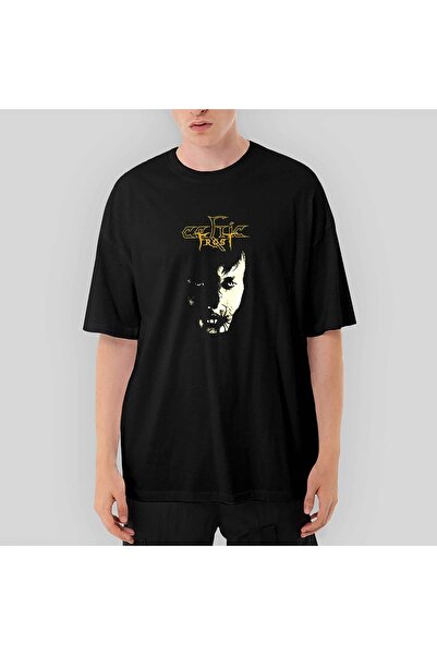 Z zepplin Tricou negru supradimensionat Celtic Frost Monotheist