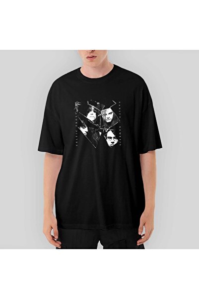 Z zepplin تي شيرت أسود كبير الحجم من Celtic Frost Vanity Nemesis