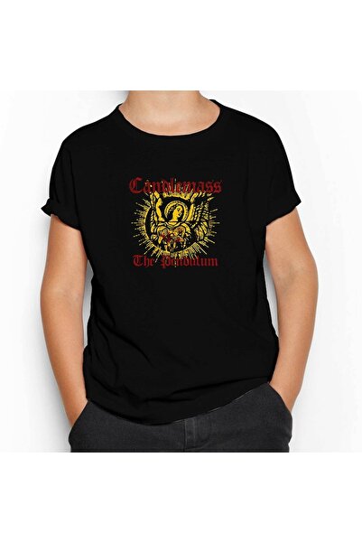 Z zepplin كاندلماس البندول تي شيرت أسود للأطفال