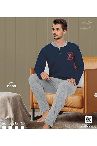 Ayans Pijama Iki Iplik (kalın) Erkek Pijama Takımı