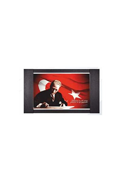 Ant 140x85 Atatürk Resimli Makam Arkalığı
